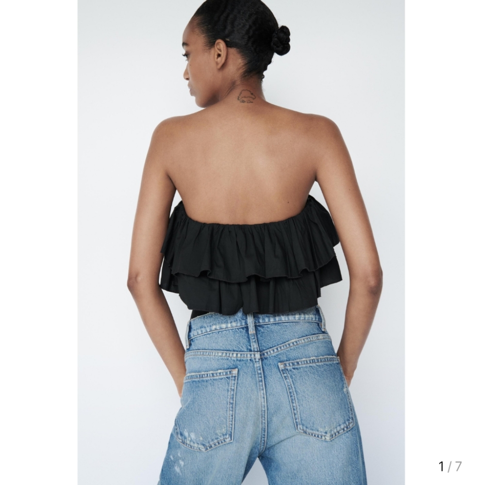 Zara Ruffle Bodysuit - Picture 5 of 10